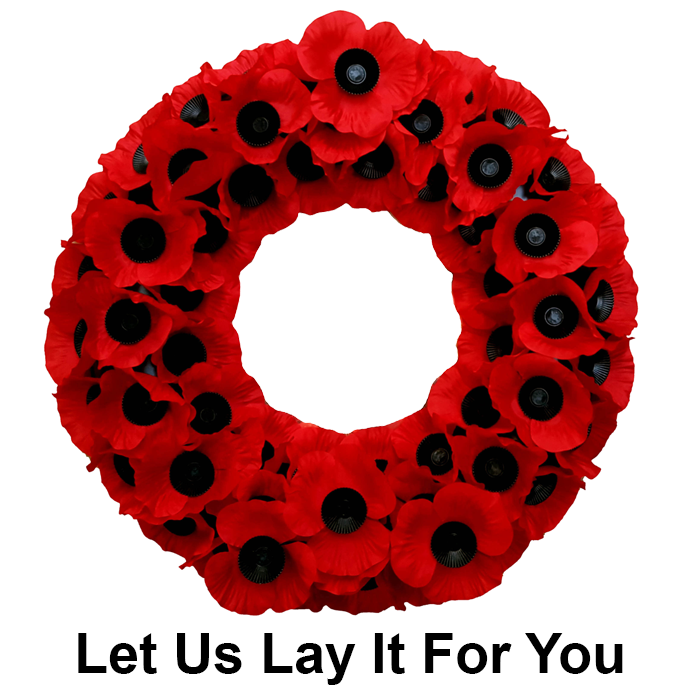 No. 2 Poppy Wreath (Let Us Lay It For You, Upload Your Own Badge ...